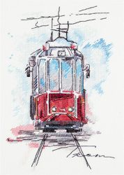 ГМ-1923 Набор для вышивания "Городской трамвай" (PANNA)