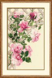 0898  Набор для вышивания RIOLIS "Розовые розы"
