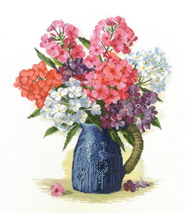 04.005.23 Набор для вышивания Марья Искусница "Флоксы"