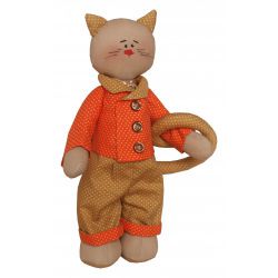 Набор для изготовления текстильной игрушки "CAT`S STORY"