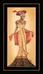 PN-0008096 Набор для вышивания LANARTE "African Fashion - I"
