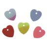 Пайетки для творчества "Сердце", яркие, цвет ассорти, 5 цветов, 10 мм, 20 грамм, ОСТРОВ СОКРОВИЩ, 661275