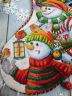 21.003.12 Набор для вышивания Марья Искусница "Веселые снеговики"