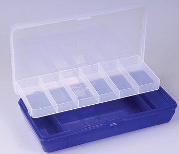 Коробка для мелочей пластмассовая малая с микролифтом (21*11*4.5см) T-05-05-05