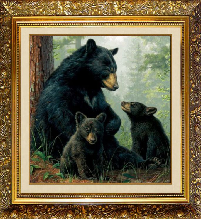 F-144 Алмазная мозаика МИЛАТО "Малыши"