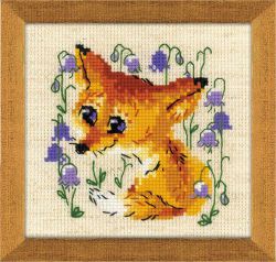 1776 Набор для вышивания Риолис "Маленький лисёнок"