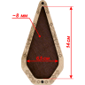 Шкатулка для рукоделия FLZB(N)-018 (6,5*14см.)