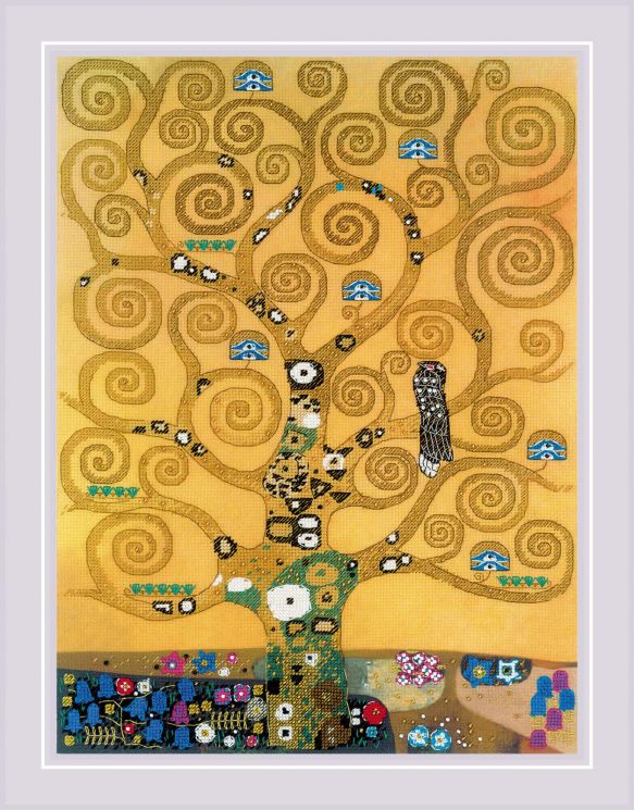 Набор для вышивания Риолис «Древо жизни» по мотивам картины Г.Климта 0094 РТ