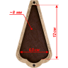 Шкатулка для рукоделия FLZB(N)-023 (6,5*12см.)