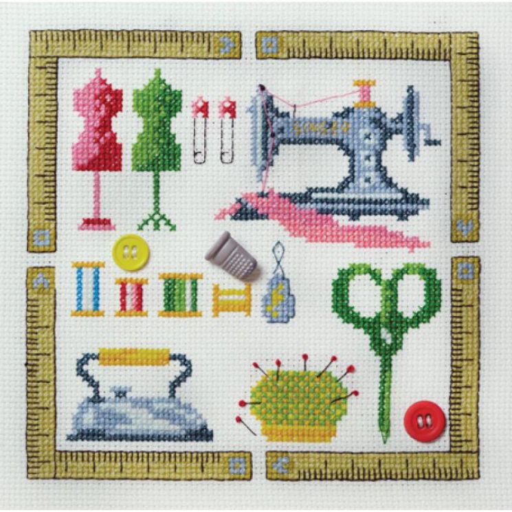 11.004.02 Набор для вышивания Марья Искусница "Шитье"