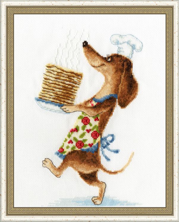 ВК-052 Набор для вышивания Золотое Руно "Блинчики"