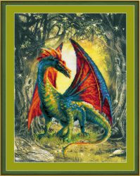 0057РТ Набор для вышивания RIOLIS "Лесной дракон" 