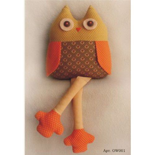 Набор для изготовления текстильной игрушки Ваниль "Owl`s Story" OW001