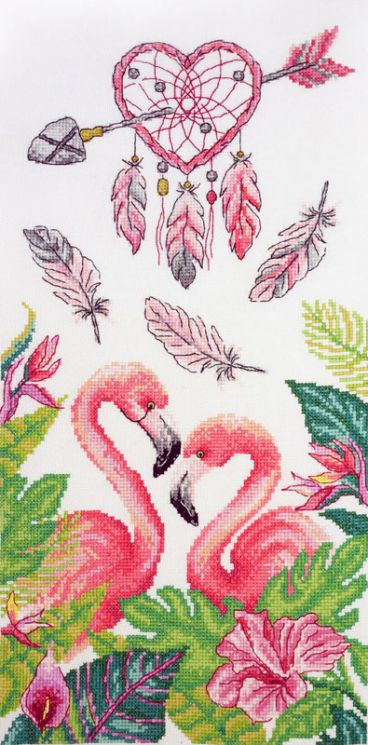 03.010.17 Набор для вышивания Марья Искусница "Птицы заката"