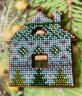  Сами с усами. Набор для вышивания Домик "Оттепель" 8х7,5 см, арт. С046-02