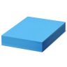 Бумага цветная BRAUBERG, А4, 80 г/м2, 500 л., интенсив, синяя, для офисной техники, 115214