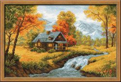 1079 Набор для вышивания "Осенний пейзаж" (RIOLIS)