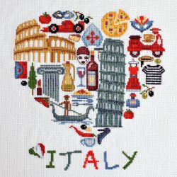 11.001.21 Набор для вышивания Марья Искусница "Италия"