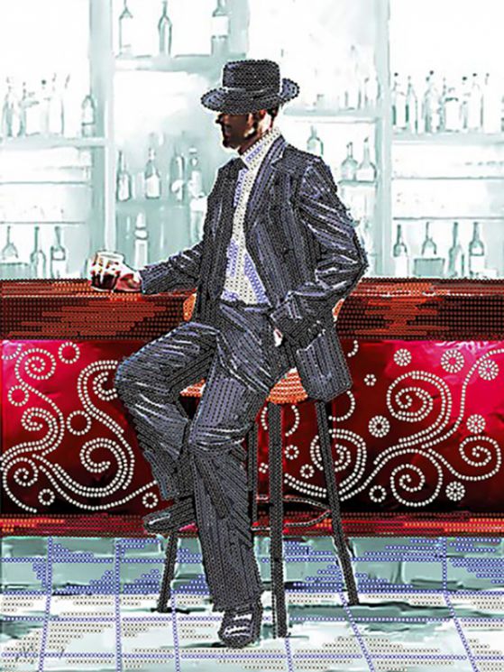 КБ-266 Схема для вышивания бисером ТМ Наследие "В ожидании прекрасной"