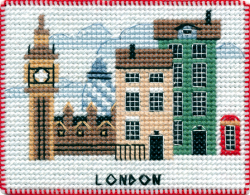 1063 Набор для вышивания ОВЕН "Лондон. Магнит"