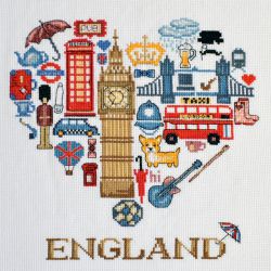 11.001.23 Набор для вышивания Марья Искусница "Англия"