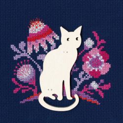 СВЕ9005 Набор для вышивания "Кошка-4" (РТО)