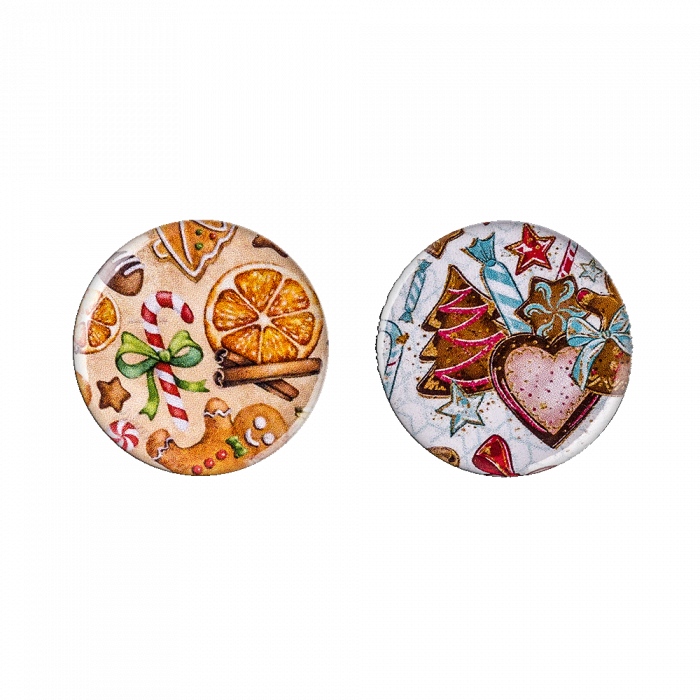 Магнитный двухсторонний держатель для игл ВОЛШЕБНАЯ  СТРАНА FLMH-034(M), 2.5см