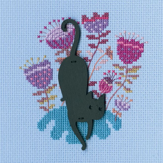 Набор для вышивания крестом РТО "Кошка-5" СВЕ9006