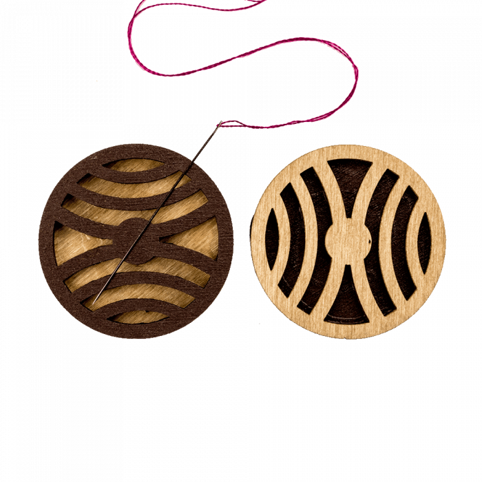 Магнитный двухсторонний держатель для игл ВОЛШЕБНАЯ  СТРАНА FLMH-039(W), 3.5см