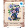 М719 Набор для вышивания РТО "Анютины глазки в керамике Торки"