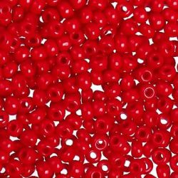 93190 Бисер натуральный красный (Preciosa) 