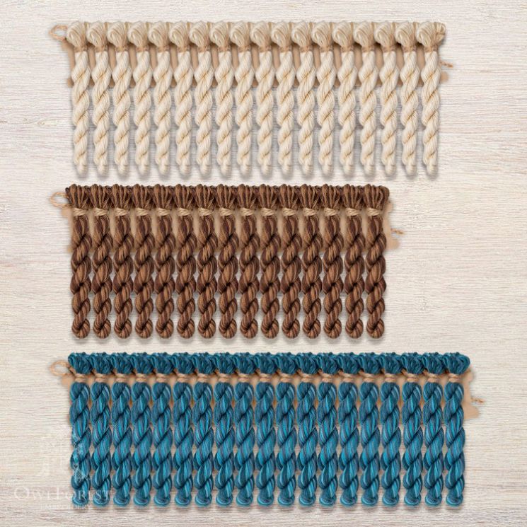 Набор ниток OwlForest для схем «Индейские мотивы» (DMC) 3 цвета "Панно" 28 каунт в 2 нити НМул-ИМП163-3282-3 