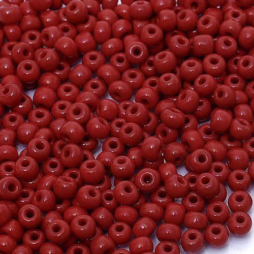 Бисер Preciosa 93210 вишневый натуральный