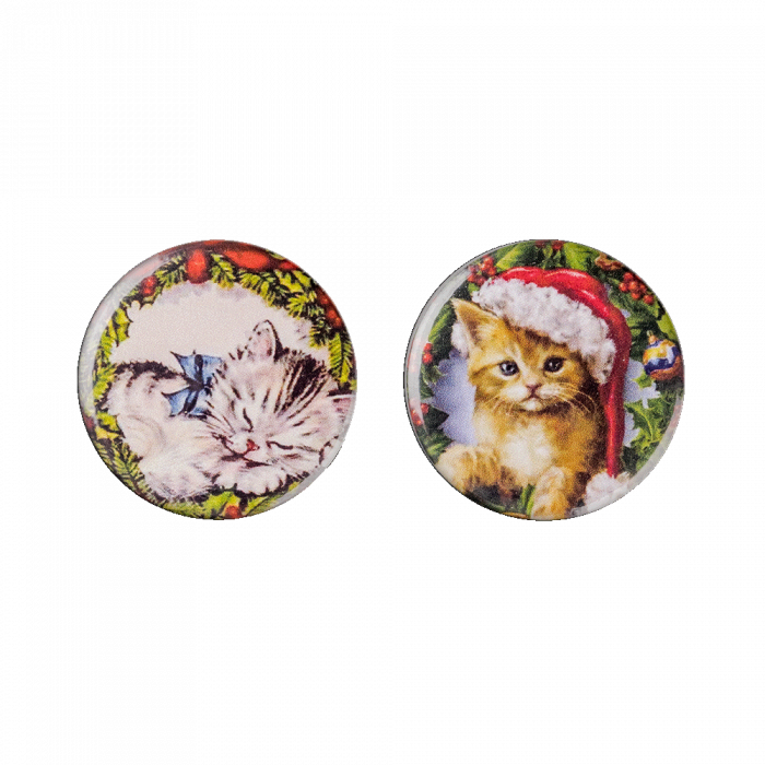 Магнитный двухсторонний держатель для игл ВОЛШЕБНАЯ  СТРАНА FLMH-042(M), 2.5см