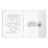 Обложка ПВХ для тетради и дневника ПИФАГОР, прозрачная, плотная, 120 мкм, 213х355 мм, 224837