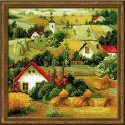 1569 Набор для вышивания "RIOLIS" "Сербский пейзаж"