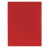 Папка 100 вкладышей STAFF, красная, 0,7 мм, 225714
