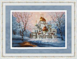 РП-012 Набор для вышивания Золотое Руно "Воскресенский собор Новоиерусалимского монастыря"
