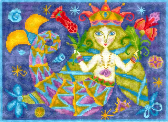 Набор для вышивания крестом СДЕЛАЙ СВОИМИ РУКАМИ "Сказания. Берегиня" С-24