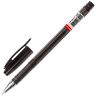 Ручка гелевая BRAUBERG "Income", ЧЕРНАЯ, корпус тонированный, игольчатый узел 0,5 мм, линия письма 0,35 мм, 141517