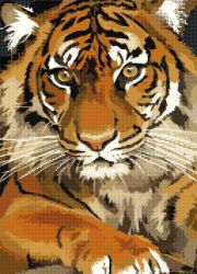 БСА2-034 Алмазная мозаика Наследие "Тигр"
