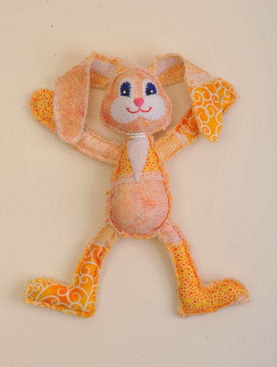 Набор для изготовления текстильной игрушки Перловка "Пасхальный Кролик" ПМ 804