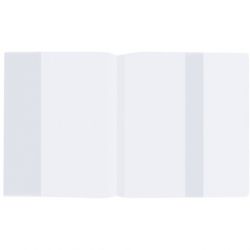 Обложка ПП для учебника Петерсон, Моро (1,3), Гейдмана, STAFF/ПИФАГОР, универсальная, прозрачная, 70 мкм, 270х490 мм, 225185