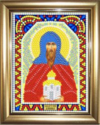 ИМРА5-060 Алмазная мозаика ТМ НАСЛЕДИЕ с рамкой "Святой Даниил"