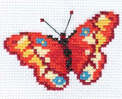 0-43 Набор для вышивания Алиса "Бабочка"